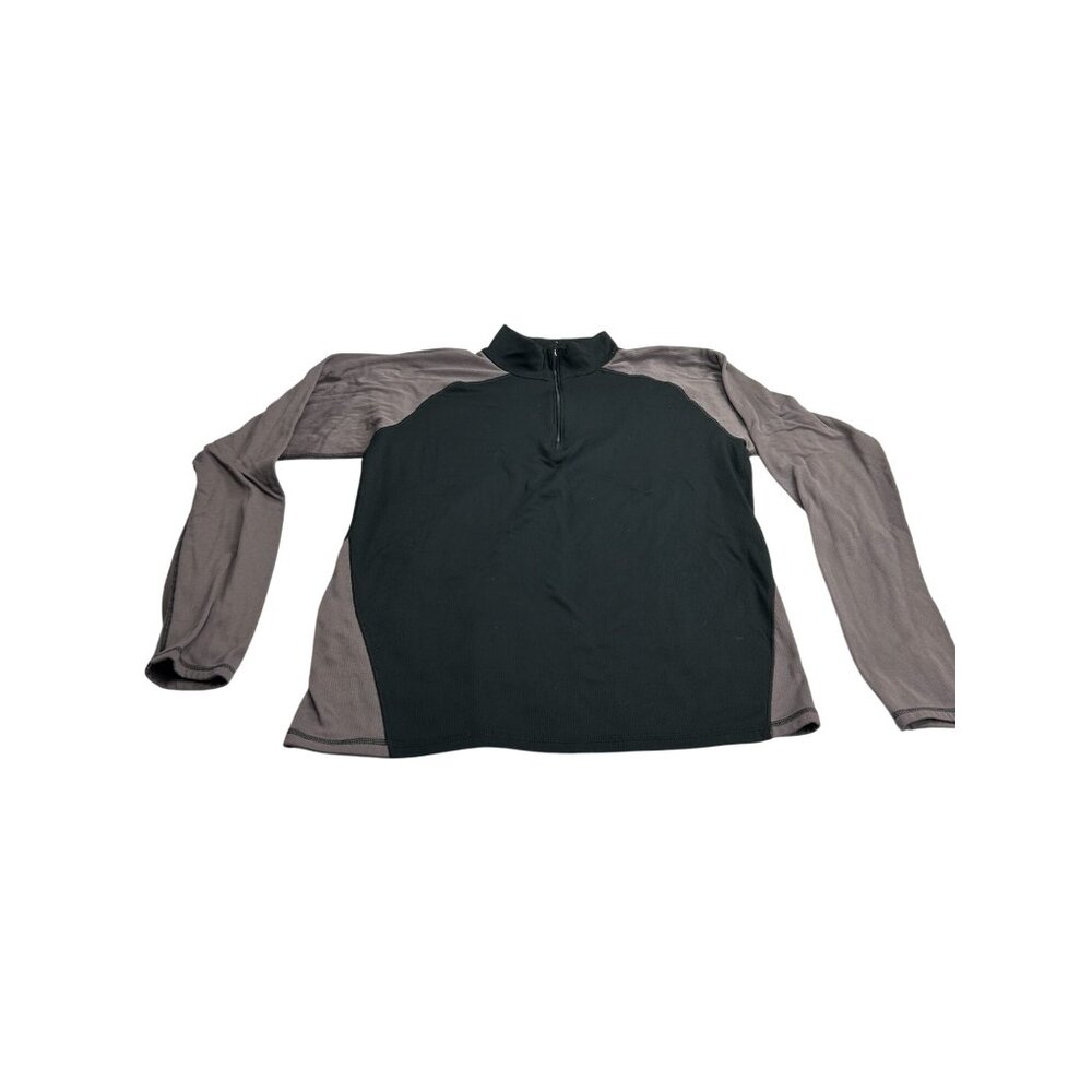 Marmot Mens Black Long Sleeve Quarter-Zip Pullover Shirt L